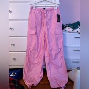 Pink Parachute Pants